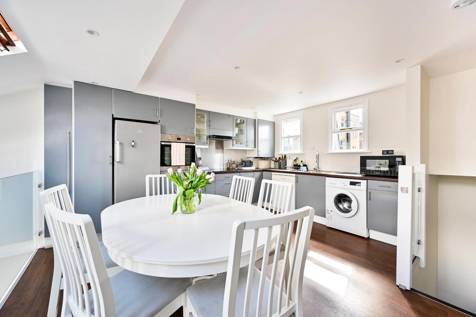 New Chic 3-Bed Flat In Clapham Apartment London Ngoại thất bức ảnh