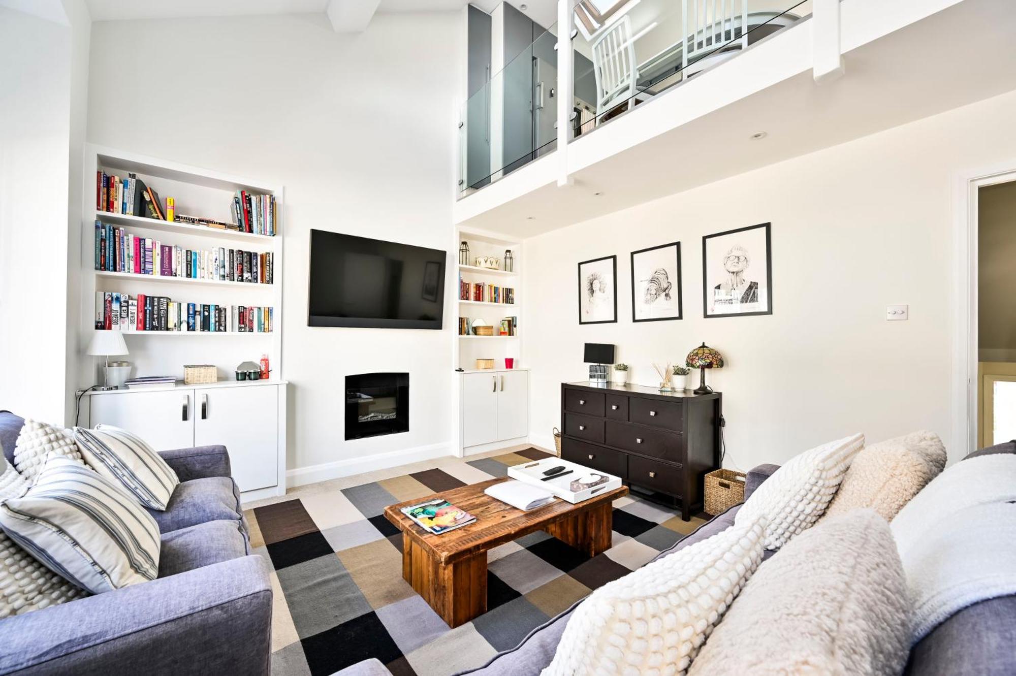 New Chic 3-Bed Flat In Clapham Apartment London Ngoại thất bức ảnh