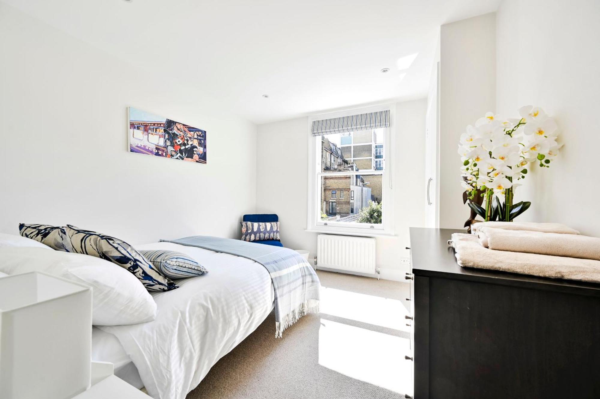 New Chic 3-Bed Flat In Clapham Apartment London Ngoại thất bức ảnh